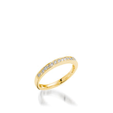 Load image into Gallery viewer, Women's 18 karat yellow gold Affection Diamond Band
