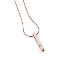 Load image into Gallery viewer, Women's 14 karat Rose Gold Originate Diamond Pendant Necklace
