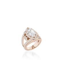 Load image into Gallery viewer, Victoria Elite White Gold Diamond Ring