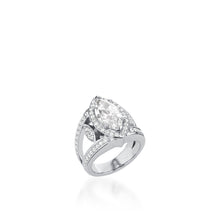 Load image into Gallery viewer, Victoria Elite White Gold Diamond Ring