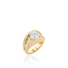 Load image into Gallery viewer, Cleopatra Elite White Gold Diamond Ring