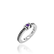 Load image into Gallery viewer, Antigua Birthstone Stack Ring