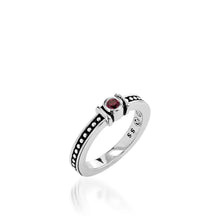 Load image into Gallery viewer, Antigua Birthstone Stack Ring