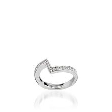Load image into Gallery viewer, Optica White Gold Engagement Ring