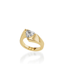 Load image into Gallery viewer, Optica White Gold Engagement Ring