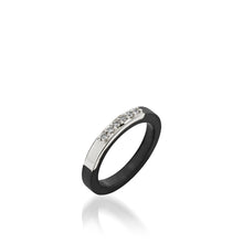 Load image into Gallery viewer, Duplex Pave Ring
