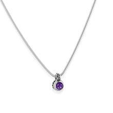 Load image into Gallery viewer, Antigua Birthstone Solitaire Pendant
