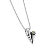 Load image into Gallery viewer, Endearment Small Birthstone Heart Pendant