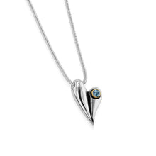 Load image into Gallery viewer, Endearment Small Birthstone Heart Pendant