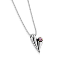 Load image into Gallery viewer, Endearment Small Birthstone Heart Pendant