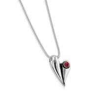Load image into Gallery viewer, Endearment Small Birthstone Heart Pendant