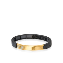 Load image into Gallery viewer, Duplex Pave Diamond Hinged Wide Cuff Bracelet