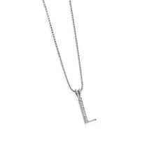 Load image into Gallery viewer, Initial Diamond Pendants White Gold