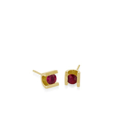 Load image into Gallery viewer, Uturn Gemstone Stud Earrings