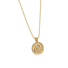 Load image into Gallery viewer, Leo Zodiac Medallion Pendant