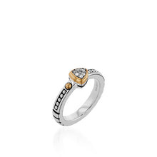 Load image into Gallery viewer, Arrivo Petite Pave Diamond Stack Ring