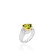 Signature Peridot and Diamond Ring