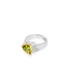 Load image into Gallery viewer, Signature Peridot and Diamond Ring