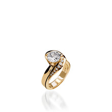 Load image into Gallery viewer, Apropos Plus Yellow Gold Engagement Ring