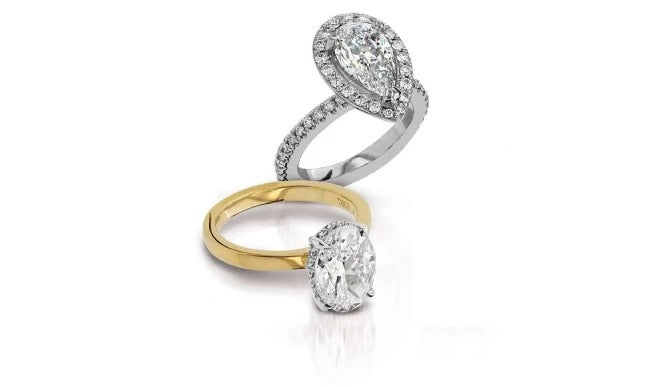 cubic zirconia vs diamond ring