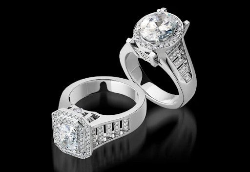 diamond engagement rings by John Atencio