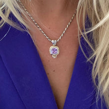 Load image into Gallery viewer, Chorus Gemstone Small Pendant Necklace