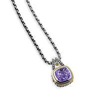 Load image into Gallery viewer, Chorus Gemstone Small Pendant Necklace