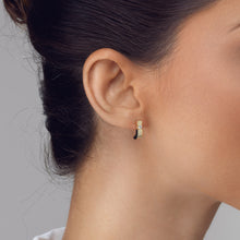 Load image into Gallery viewer, Orion Diamond Curl Earrings
