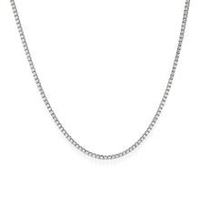Load image into Gallery viewer, Lab Grown Diamond Tennis Necklace 5-9 Total Carat Weight
