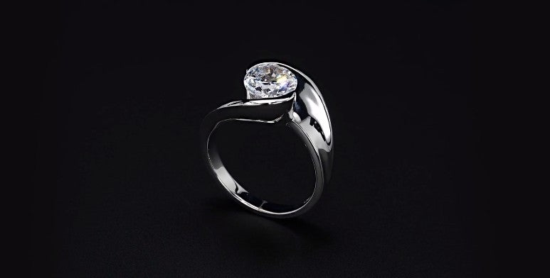 diamond ring with a mohs hardness of 10