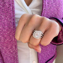 Load image into Gallery viewer, Cashmere White Gold Engagement Ring