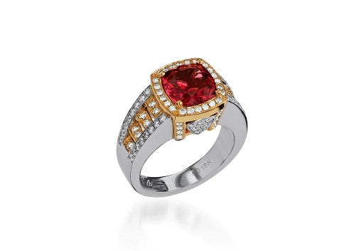ruby engagement ring