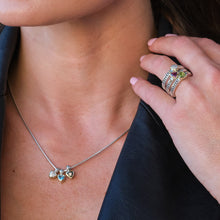 Load image into Gallery viewer, Arrivo Petite Pave Diamond Pendant Necklace
