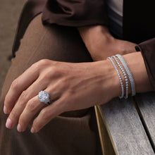 Load image into Gallery viewer, Monaco 1.0 Carat Diamond Tennis Bracelet
