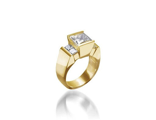 ventana quad engagement ring classic jewelry