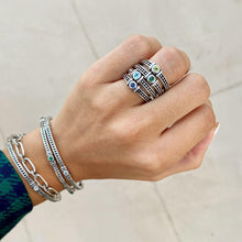Load image into Gallery viewer, Antigua Birthstone Stack Ring