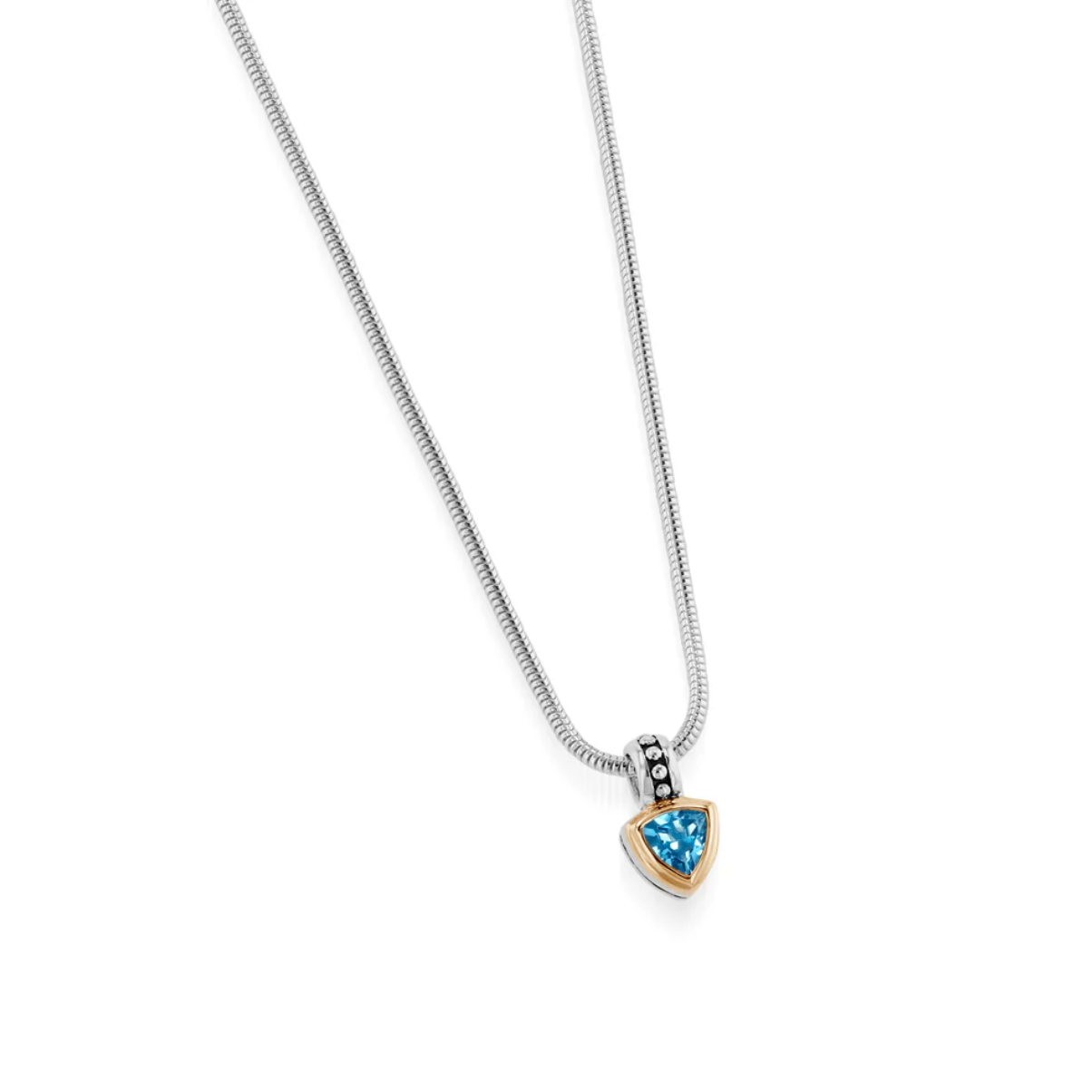 Arrivo Petite Trillion Pendant Necklace