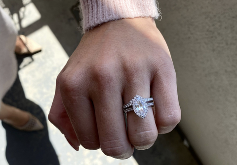 custom engagement ring by John Atencio