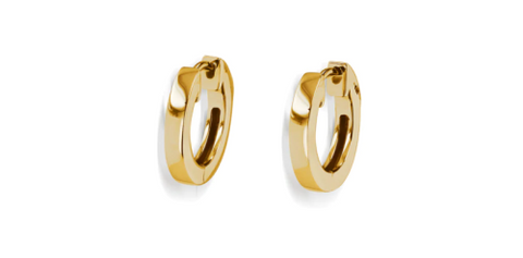 classic gold hoop graduation gift