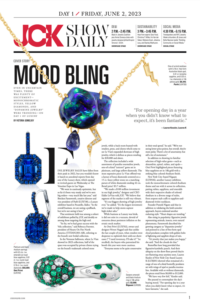 First page of JCK Show Daily - Friday