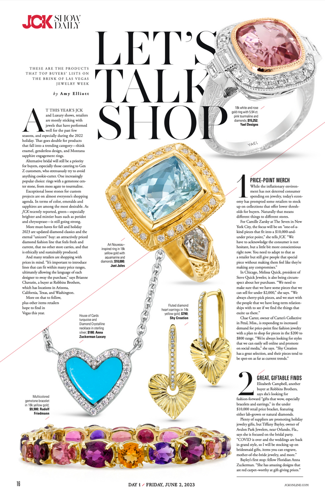 Second page of JCK Show Daily - Friday