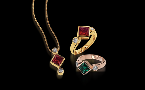 sustainable lab gemstones