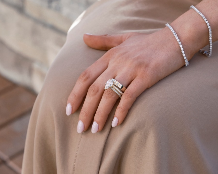 lab grown diamond ring by john Atencio