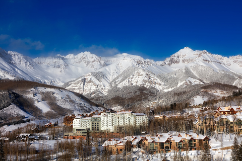 photo of the romantic proposal town of Telluride Colorado