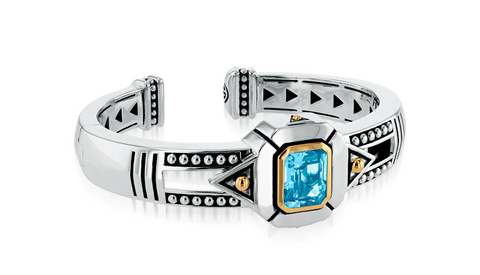 sterling silver gemstone bracelet